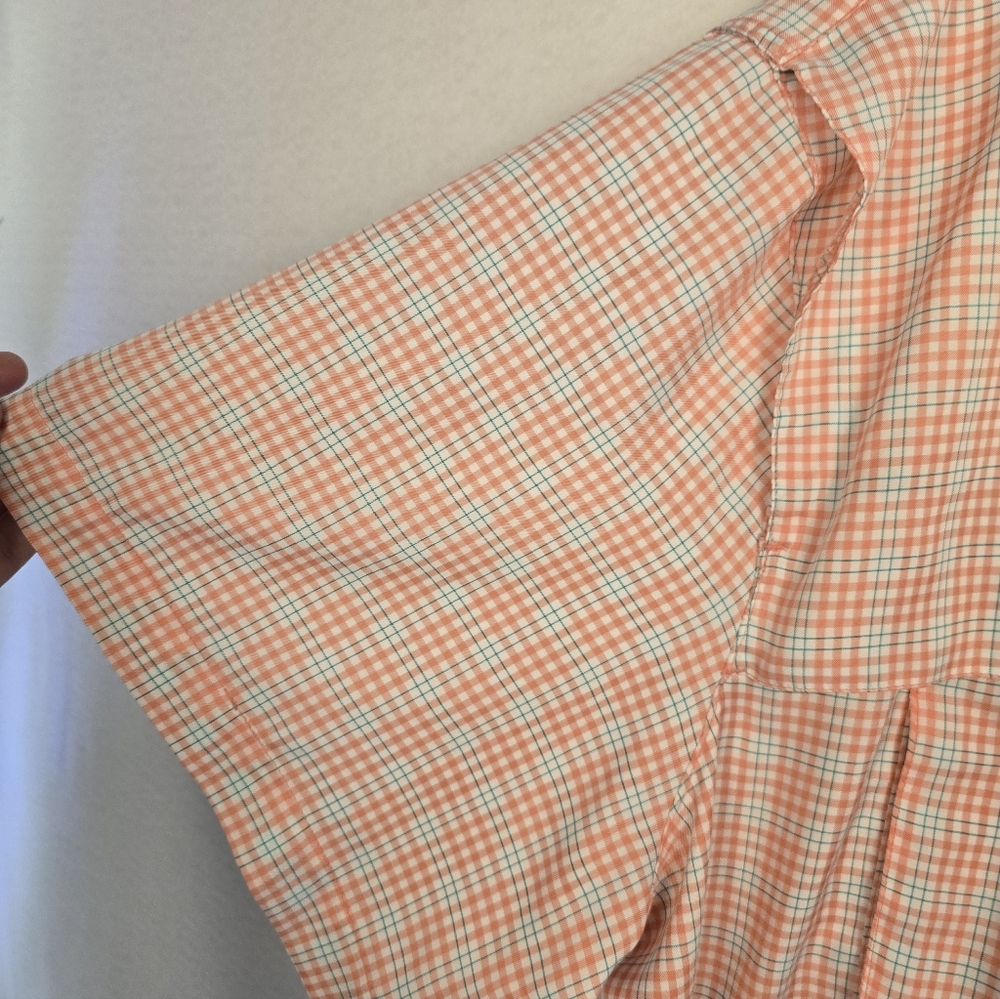 Magellan FISHGEAR NWOT LOT OF 2 S-Sleeve Plaid and Solid Peach Shirts. MENS 3XL - Picture 14 of 16